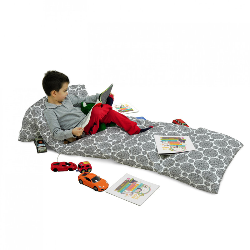 Housse de coussin symétrique pour l'extérieur Mandala, H 2 po x l 36 po x P 88 po