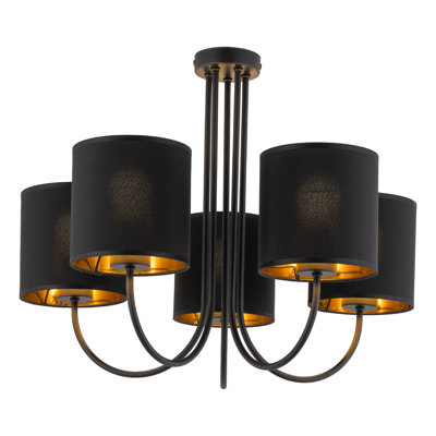 Uselton 5 - Light Shaded Chandelier