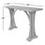 Console en bois massif Cayce
