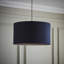 27.5cm H Cotton Drum Pendant Shade ( Screw On )-739123393-763534824