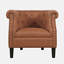 Fauteuil demi-tonneau rembourré contemporain Lily-1864048278