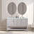 Vicini 54" Double Bathroom Vanity Set-1201706219