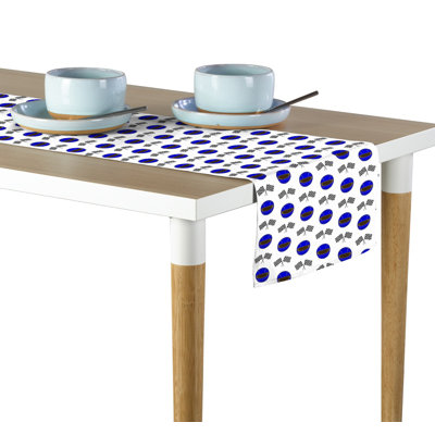 Hapswell Helmets Racing Flags Table Runner