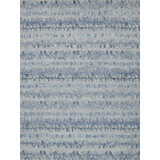 Colorplay Abstract Handmade Tufted Wool Area Rug in Navy/Gray