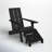 Byrnes Outdoor Adirondack Chair With Ottoman-1644259783