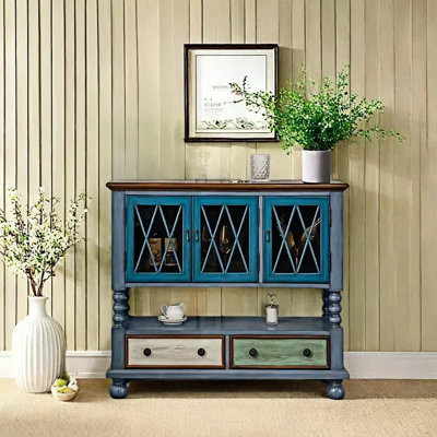 Rustic Entryway Cabinet