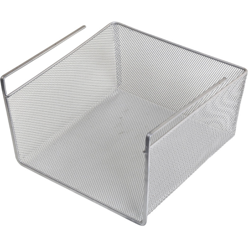 Panier sous tablette, H 5,5 po x l 10 po x P 9,5 po