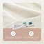 Draps 100% coton Whisper Organic - taille très simple TG - draps de lit certifiés biologiques Gots avec poche profonde et tissage en satin de coton respirant et confortable qui s'assouplit à chaque lavage - ensemble de luxe 3 pièces (blanc - simple TG)-117278036-117532781