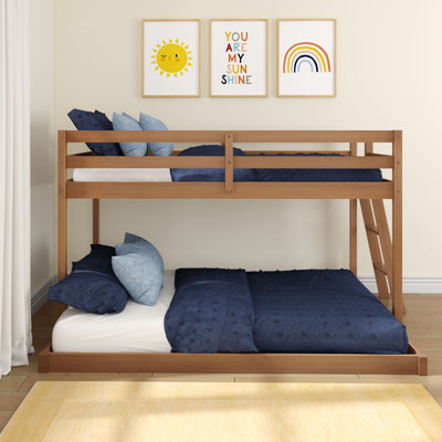 Twin Over Full Low Bunk Bed