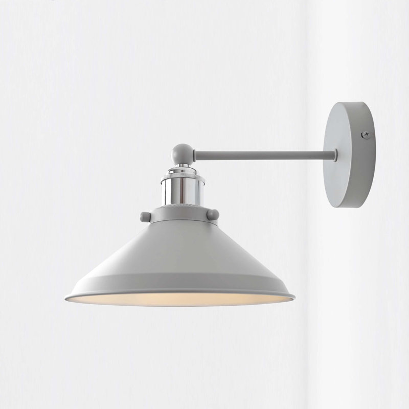 Gualtier Armed Sconce, Grey