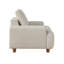 Chaise avec accoudoirs 43 po Longi