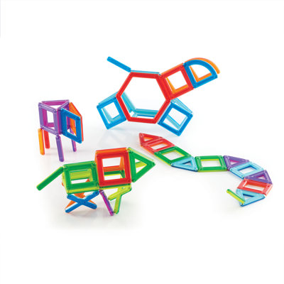PowerClix Frames Magnetic Building Toy 48 Pieces
