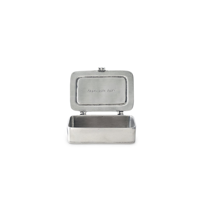 Carpe Diem Box, 1.2" H x 4.5" W x 3.1" D