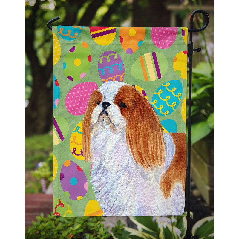 Drapeau de jardin Atara, Épagneul cavalier King Charles