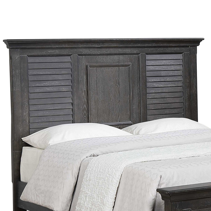 Larrick Standard Bed, King, Oak