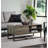 Rustic Oak & Black Finish Coffee Table