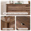 Commode 8 tiroirs cannelée-486937544