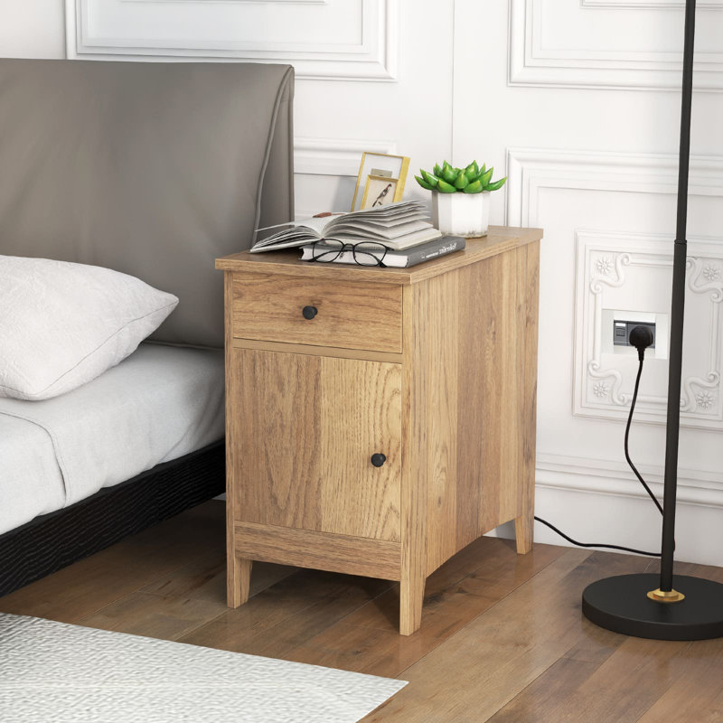 Asfiya End Table, Natural 
