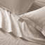 Ensemble de housse de couette en coton de couleur unie Stonewashed-100110991