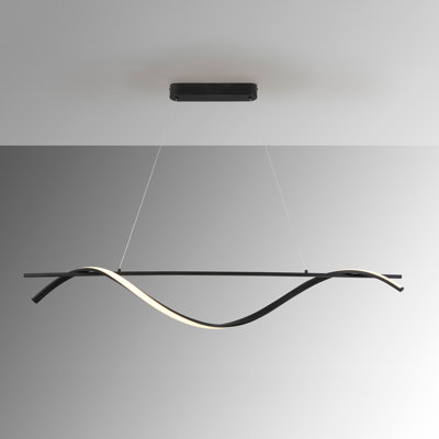 Denease 1 - Light LED Chandelier with Plastic Accents