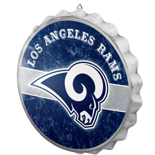 Décoration murale à embout de nfl à la bouteille los angeles