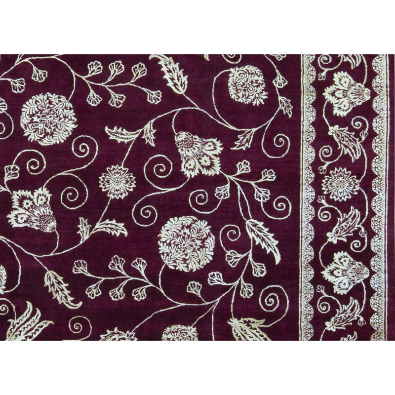 Tapis de qualité vin noué à la main