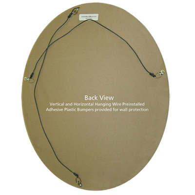 Rhine Oval Mirror
