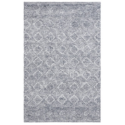Kaitlee Hand Tufted Wool Pile Geometric Rug