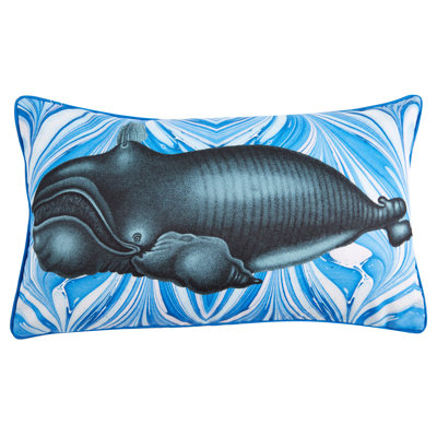 Vizcaya Animal Outdoor Reversible Throw Pillow