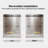 Royal 46 to 49 in. x 76 in. H Frameless  Double Sliding Shower Door with Two Towel Bars in Matte Black and 3/8 in. (10mm) Clear Glass-121504915-121213316