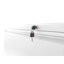 Classeur latéral 2 tiroirs, classeur blanc avec serrure, classeur verrouillable pour le bureau personnel, classeur en métal verrouillable pour format légal / lettre / A4 / F4