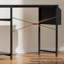 Office Computer Desk with LED Light,Office Table with Monitor Stand for Home/Office Use, Corner Desk with Large Storage Bag and Height Adjustable Storage Shelf, Remote Worker-2014149003-2029252757