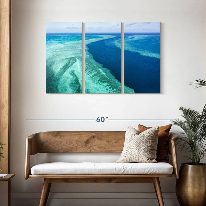 Alvord Great Barrier Reef, 28" H x 45" W