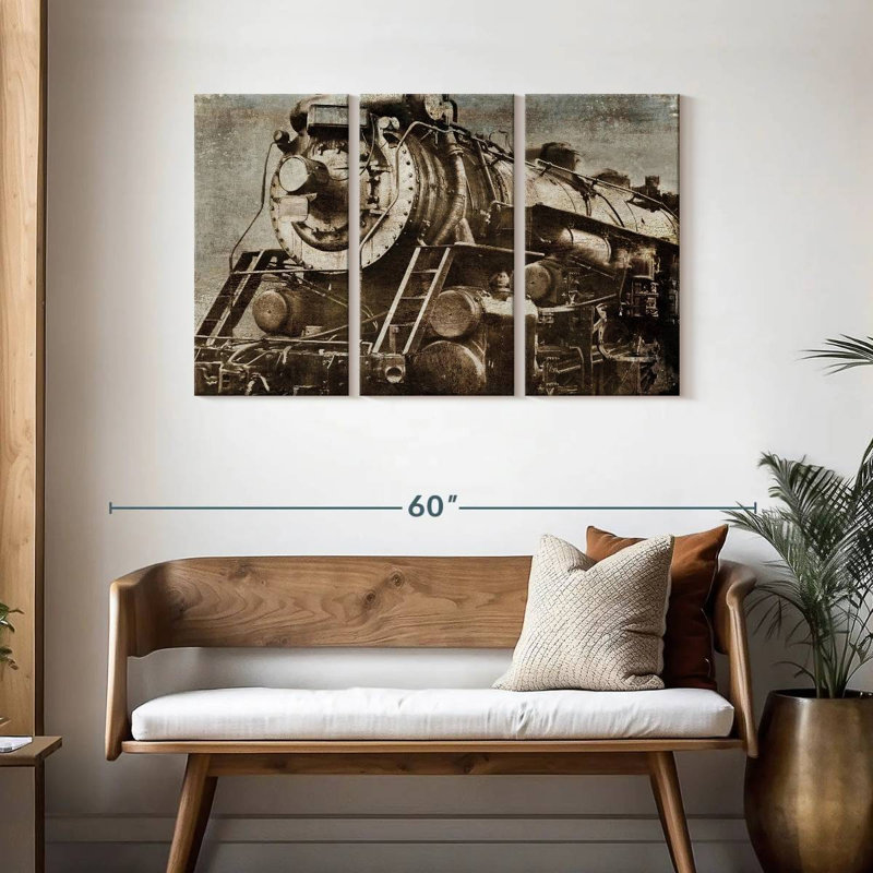 Mehar Engine Locomotive, 28'' H X 45'' W