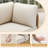 Modular Outdoor Sectional Sofa, PE Rattan Patio Conversation Set, All Weather Wicker Patio Furniture With Cushions And Coffee Table