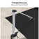 Myrtille 12' Square Cantilever Umbrella With Base