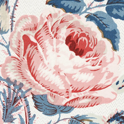 Loudon Rose Fabric