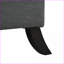 Fauteuil à oreilles inclinable avec table d'appoint pliable Recliners, ports USB | Gris foncé | Polyester-1801114787