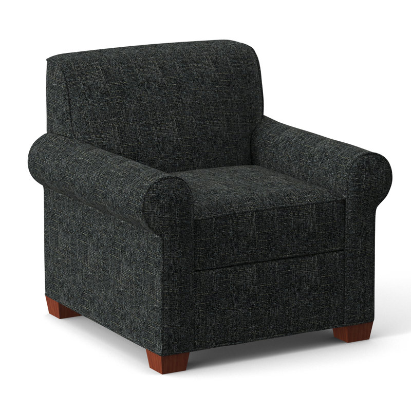 Finn Upholstered Armchair, BM Cherry, Connelly Crow