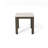Nimbus 1-Piece Brown Aluminum Outdoor Side Table