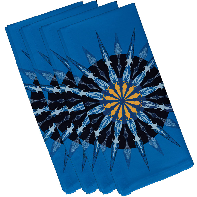 Ensemble de serviettes 4 pièces Hancock, Bleu marine