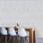 Annieruth Purple Off White Cream Geometric Triangles Diamond Lines Wallpaper 3D