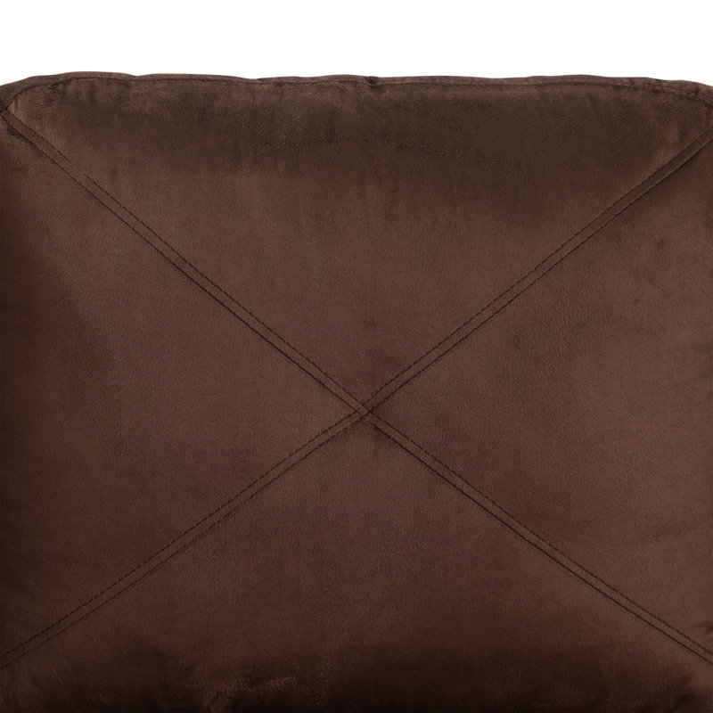 103" Verona Brown Flannel 3-Piece Left Facing Sectional Sofa Set With Chaise And Storage Ottoman, Left Hand Facing