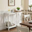 2 Tier X Design Console Table Sofa Side Accent Table-887280966