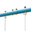 OneConcept Metal Swing Set with 3 Swing(s)-458545550