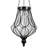 Exhart Solar Hanging Lantern with Looping Pattern-49916210