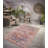Hegg Collection Red/Blue/Orange/Beige Abstract Area Rug-307371639