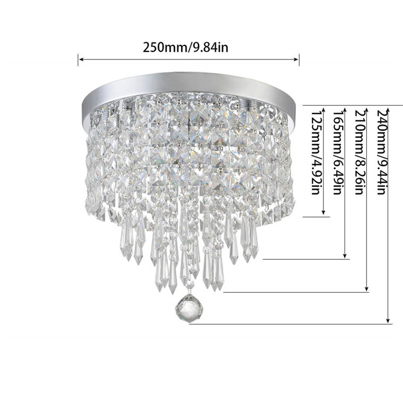 Verlie 1-Light Chandelier Chandelier