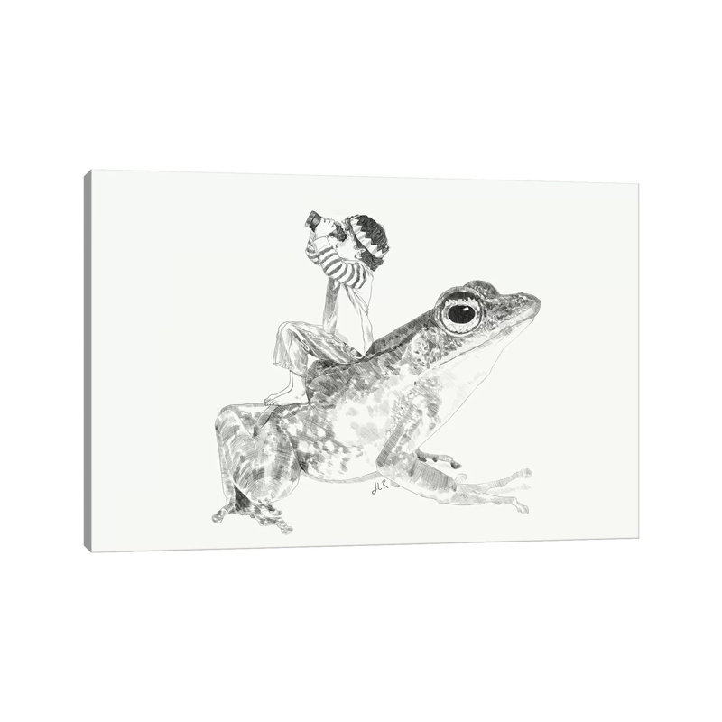 A Bigger World III by Jenny Rome - Print on Canvas, Wrapped Canvas, 101.6 cm H x 66.04 cm W x 1.91 cm D