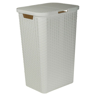 Plastic Laundry Hamper with Handles
